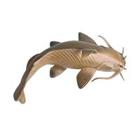 Modèle de poisson-chat artificiel, petite figurine de poisson-chat | jouet artificiel simulé pour poisson-chat - Jouet éducatif avec structure transparente pour collections, fins et