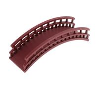 Modèle de Pont en Arc Miniature en Plastique Marron pour Micro-paysage | Décor de Bonsaï Pot, Ornement pour Rocaille, Usage sur Table Basse, Style Classique