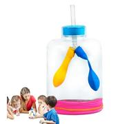 Modèle de poumon à visualiser - Maquette didactique de respiration pulmonaire - Outil didactique pour respiratoire expériences scientifiques Jouet éducatif pour activités de