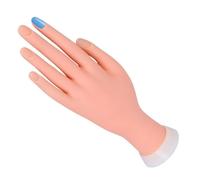 Modèle de pratique à ongles, souple en plastique pour la formation de démarreur Fake Nail Art, manucure bricolage,9.3 * 6.0 * 24.5cm