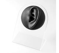 Modèle de Pratique de Bijoux de Corps d'oreille, de Nez et de Nez en Silicone 1:1(Left ear-01)