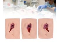 Modèle de pratique de suture vulvaire, modèle de pratique de suture périnéale d'incision de vulve féminine, modèles de réparation périnéale, réutilisables, for l'aide à la formation(CenterCut)