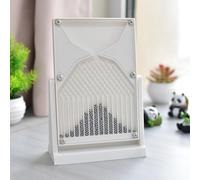 Modèle De Probabilité Galton Board, Outil De Démonstration De Statistiques De Courbe en Cloche pour La Distribution Aléatoire, Apprentissage en Classe De Physique Stem White with no Curves