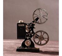 Modèle de projecteur de film en résine vintage, décoration de collection pour la maison et le bureau