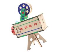 Modèle de projecteur en bois, projecteur | Jouet d'apprentissage à construire pour tables de oins d'étude à domicile, exploration de concepts légers