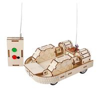 Modèle de puzzle de voiture | Scie sauteuse télécommandée à monter soi-même | Puzzle 3D, voiture, pour fête d'anniversaire, petite enfance, maternelle, salle de ours à domicile, temps avec