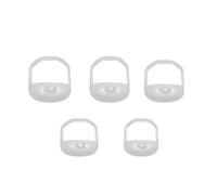 Modèle De Rasage De Barbiche, 5 Tailles, Outil De Mise En Forme De La Barbe, Fournitures De Coupe For Hommes, Modèle De Coupe De Barbe Symétrique(WHITE)