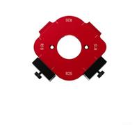 Modèle de rayon en aluminium à 4 fonctions pour établi de routeur prenant en charge les arcs de filets de R10 à R50 dans la fabrication du bois (A)