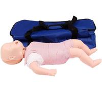 Modèle de réanimation Cardio-pulmonaire, modèle de Premiers Secours pour Nourrissons, Formation aux Premiers Secours pour étouffement, poupée pour bébés, Mannequin de RCP avancé avec Sac.