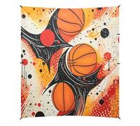 ModèLe De RéPéTition Cool De Basket-Ball Cool Tente de Plage Abri Solaire pour Camping,Installation Facile,Portable avec Sacs de Sable pour Pêche Pique-Nique Plein Air
