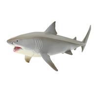 Modèle de Requin, Figurine de Jouet, Vivante et Détaillée, Simulation de la Vie Marine éducative, Figurine Animale en Plastique pour Enfants, Passionnés (Nouveau modèle Creux de Grand Requin