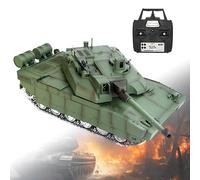 Modèle De Réservoir RC à L'échelle 1/16 pour 16+, 2,4 G France H2408 Leclerc Main Battle Char Télécommandé avec Son Et Lumières, Simulation De Recul MetalDrive