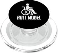 Modèle de Rouleau paraplégique PopSockets PopGrip pour MagSafe