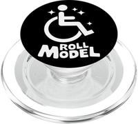 Modèle de Rouleau pour Fauteuil Roulant handicapé PopSockets PopGrip pour MagSafe
