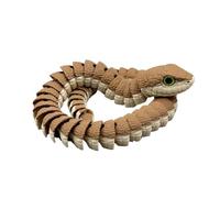 Modèle De Serpent 3D Articulé - Jouet D'agitation Mobile, Sculpture De Reptiles Flexibles | Art pour Animaux Réalistes pour Destination Affichage Cadeau Salle Cadeau Anima