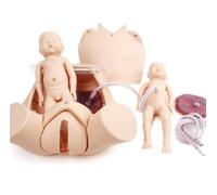 Modèle de simulation d'accouchement féminin/pour la pratique complète de l'examen prénatal, de la profession de sage-femme, de l'accouchement, de la suture périnéale et d'autres compétences