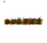 Modèle de simulation de fleur réaliste,buissons en grappe de plantes,paysage de grappe de sable,buissons miniatures,paysage de bricolage,douzaine,39 pièces par ensemble,50 piè - Type 1 Set as pic 7