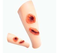 Modèle de simulation d'emballage de plaie de jambe, modèle d'entraînement de contrôle des hémorragies, simulateur de lacération, kit de formation aux sutures de premiers secours for