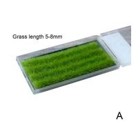 Modèle de Simulation fait à la main, échelle de brousse, modèle d'herbe touffue, aiguille d'herbe, matériel de construction de bricolage