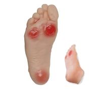 Modèle de soins des pieds diabétiques, modèle d'allaitement gériatrique - Contient 3 ulcères, modèle de pied diabétique, modèle de démonstration médicale pour les étudiants en anatomie