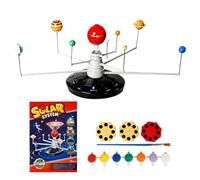 Modèle de Solar - Jouets éducatifs Stem avec projecteur LED, modèle de planète sur le thème de l'espace - pour garçons, filles, adolescents, maternelle, anniversaire, Noël, nouvel an