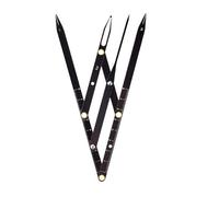 Modèle De Sourcil Ergonomique Avec Ajustement Sécurisé Pour Les Débutants/profs Du Outil De Soins Du Visage En Métal