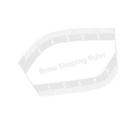 Modèle de sourcils de formes multiples pour une application personnalisable de sourcils. Convient à tous les types de visage et styles de sourcils. Outil de maquillage des sourcils