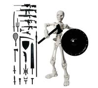Modèle de squelette du corps humain : cadre articulé, matériau durable | Caractères de squelette mobiles pouvant être utilisés dans les cours d'anatomie, matériaux de référence de dessin créatif pour