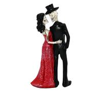 Modèle de squelette miniature - Figurine à collectionner pour décoration gothique | Résine solide avec des détails réalistes, des articulations flexibles pour la pièce maîtresse de table et un afficha
