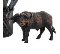 Modèle de statue de figure miniature | Figures d'animaux de vache | Jouet, attachements de gâteaux cool et expositions pour la famille, les amis, les, les garçons et les filles