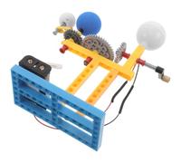 Modèle de Système Solaire Rotatif en Plastique pour Garçon et Filles, | Apprentissage Interactif, Mouvements Célestes Réalistes, pour Projets Scientifiques en Classe, Préscolaire