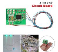 Modèle De Table De Sable, 2 Pièces, Pour Bricolage, Circuit Imprimé, Feu De Signalisation, Échelle Ho, Train Miniature, Chemin De Fer