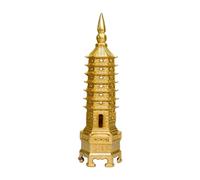 Modèle De Tour En Métal - Souvenir De Statue De Pagode Traditionnelle | Ornement Architectural De Bureau Pour Salle De Réunion Et Espace De Travail - Décoration Artistique Pour La Maison, Déc