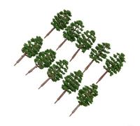 Modèle de train arbres 40 pièces 7 cm Paysage fait main