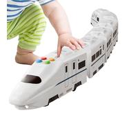 Modèle de Train ferroviaire - Jouet électrique à Grande Vitesse, Piste de métro de Simulation, kit de Jeu Librement configuré | Lumières Train de Musique pour garçons Filles Vacances