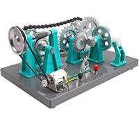 Modèle de transmission à engrenages mécaniques, instrument d'enseignement de démonstration mécanique électrique, projet de bricolage en génie mécanique, modèle d'enseignement