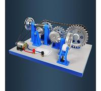 Modèle de transmission mécanique de type électrique et manuel pour expérimentation physique du lycée Équipement d'instrument d'enseignement