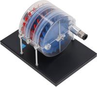 Modèle de turbine à vapeur à plusieurs étages Démonstration physique en laboratoire Décoration d'un modèle de turbine pour l'apprentissage de la mécanique