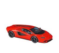 Modèle de Véhicule à L’échelle 1:24 for Lamborghini Countach LPI800-4 Échelle Statique en Alliage Zinc Modèle Voiture Luxe Ornements D'étagère Décoration Véhicules à Moteur(Red)