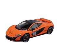 Modèle de Véhicule à L’échelle 1/24 for McLaren P1 GTR Mini Simulation Alliage Modèle De Voiture Moulé sous Pression Modèle De Voiture Décoration Ornements Véhicules à Moteur(Orange)