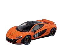 Modèle de Véhicule à L’échelle 1/24 for McLaren P1 GTR Mini Statique en Alliage De Zinc Moulé sous Pression Modèle De Voiture Étagère Ornements Décoration Véhicules à Moteur(Orange)