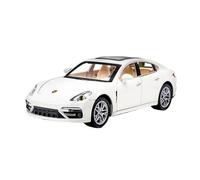 Modèle de Véhicule à L’échelle 1:24 for Porsche Panamera Mini Simulation Alliage Modèle De Voiture Exquis Étagère Ornements Décoration Véhicules à Moteur(White)