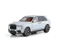 Modèle de Véhicule à L’échelle 1:24 for Rolls Royce Cullinan Mini Simulation Alliage Métal Modèle De Voiture Moulé sous Pression Exquis Ornements Collection Véhicules à Moteur(White)