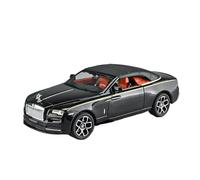 Modèle de Véhicule à L’échelle 1:24 for Rolls Royce Dawn Mini Échelle Statique Alliage Métal Moulé sous Pression Modèle Voiture Bibliothèque Ornements Véhicules à Moteur(Black)