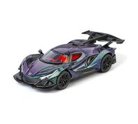 Modèle de Véhicule à L’échelle 1:32 for Apollo IE GT Mini Simulation Alliage Métal Modèle De Voiture Moulé sous Pression Exquis Ornements Collection Véhicules à Moteur(Purple)