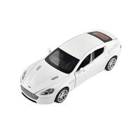 Modèle de Véhicule à L’échelle 1:32 for Aston Martin DB9 V12 Mini Simulation en Alliage De Zinc Modèle De Voiture Exquis Ornements D'étagère Décoration Véhicules à Moteur(White)