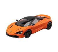 Modèle de Véhicule à L’échelle Modèle De Voiture en Alliage À L'échelle 1/18 for McLaren 720S, Modèle en Métal, Collection D'ornements Créatifs Véhicules à Moteur(Orange)