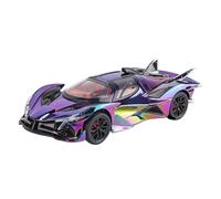 Modèle de Véhicule à L’échelle Modèle De Voiture en Alliage À L'échelle 1:24 for Apollo Evo Projet Modèle en Métal Collection D'ornements Créatifs Véhicules à Moteur(Purple)