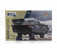 MODÈLE DE VÉHICULE STATIQUE ITALIEN GMC DUKW CAMION AMPHIBIE MILITAIRE 1944 1/35