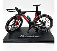 Modèle de vélo en alliage 1:8, mini modèle de vélo de course Time-Trial, modèle moulé sous pression, décoration de bureau, cadeau pour les amateurs de cyclistes
